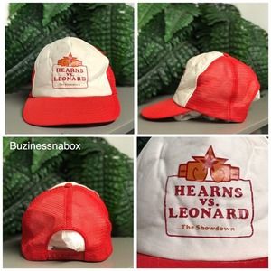Vtg 1981 HearnsvLeonard The Showdown Hat